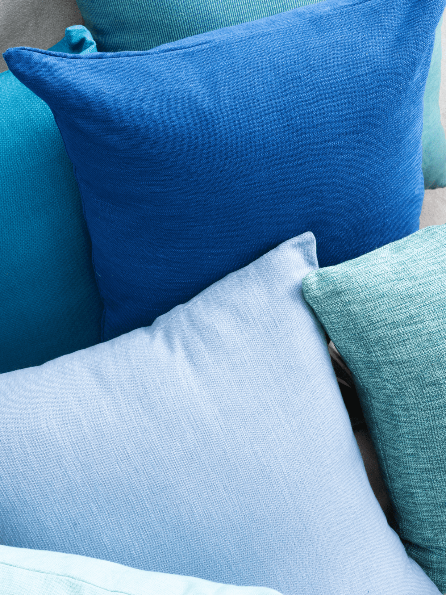 Navagio Midnight Blue Cotton Cushion Cover - copper - red