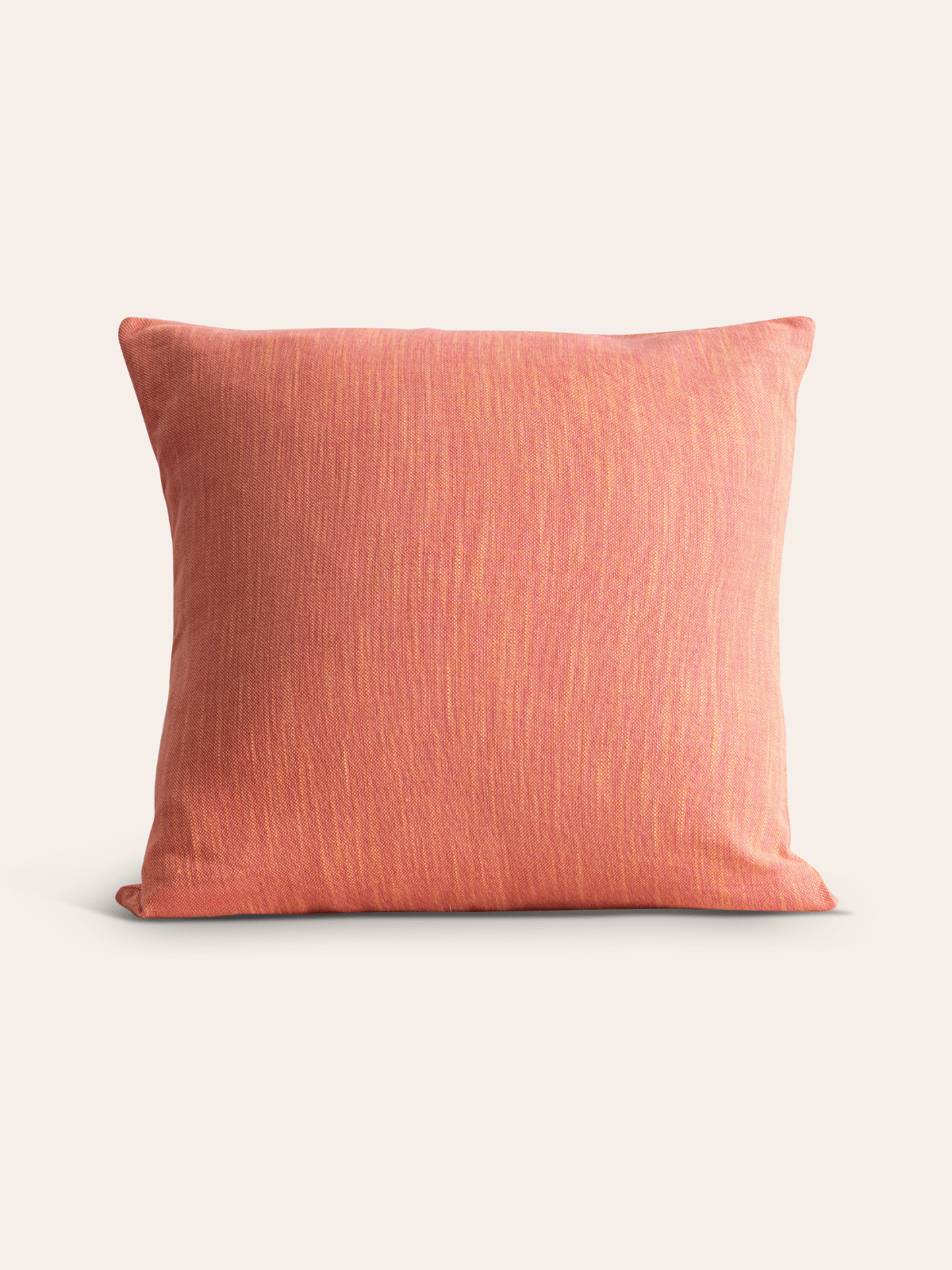 Solar Flare Cotton Cushion Covers Set of 3 - copper - red